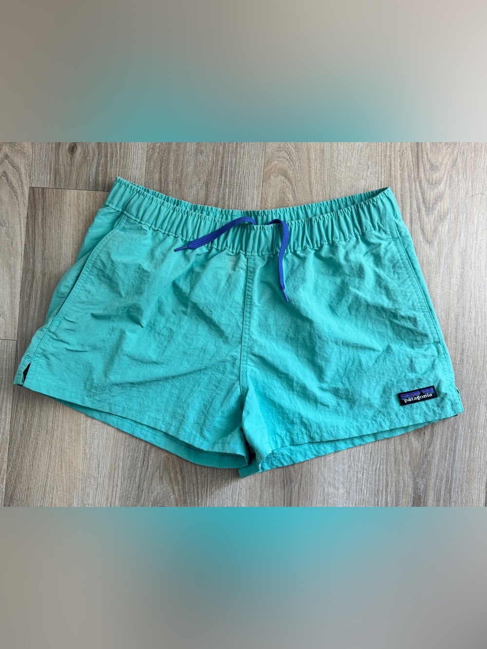 Patagonia Barely Baggies Shorts 2.5 Inch Fresh Teal Women’s Small